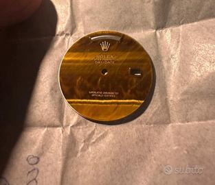 Quadrante daydate rolex occhio di tigre