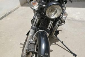 Moto d'epoca con allestimento originale