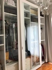 Armadio Bianco Ante Scorrevoli 360x300x60cm