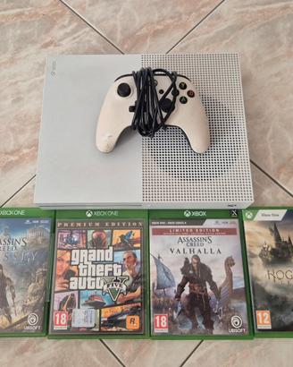 Xbox One S 1 TB + controller + 4 giochi