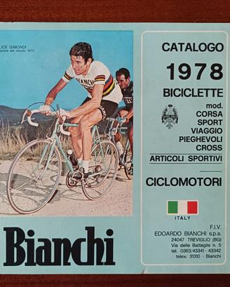 BIANCHI Catalogo Bici 1978