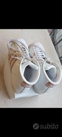 Scarpe Adidas Pro Model bianco e bronzo N. 40
