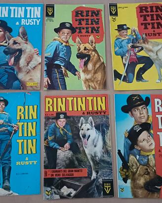 fumetti 1977 'rin tin tin e rusty'
