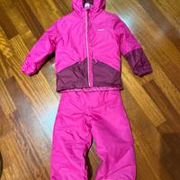 Tuta sci wedze bambina 4/5  anni