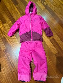 Tuta sci wedze bambina 4/5  anni