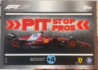 Pit Stop Pros Ferrari Topps 2025 Turbo Attax