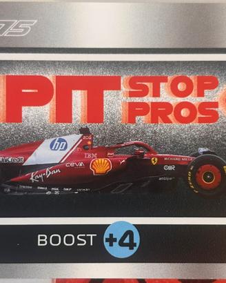 Pit Stop Pros Ferrari Topps 2025 Turbo Attax