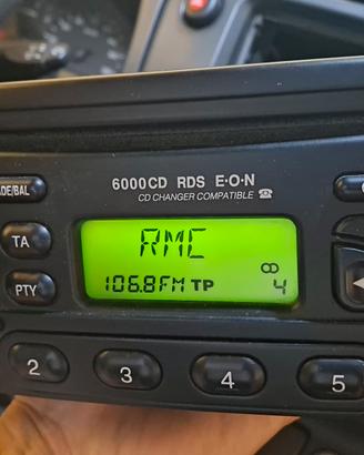 autoradio vintage ford con lettore cd