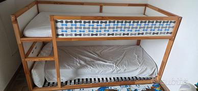 kura ikea letto reversibile a castello
