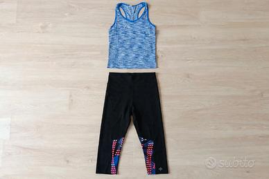 Leggings più Canotte sportive donna vari colori