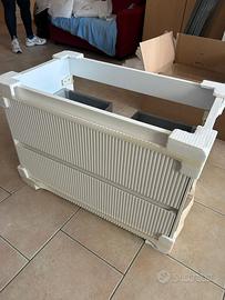 mobile bagno bianco cannettato