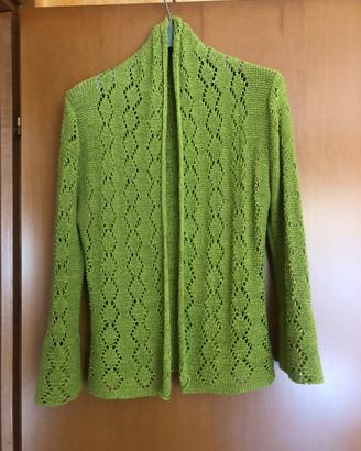 Cardigan donna tg unica 50% cotone