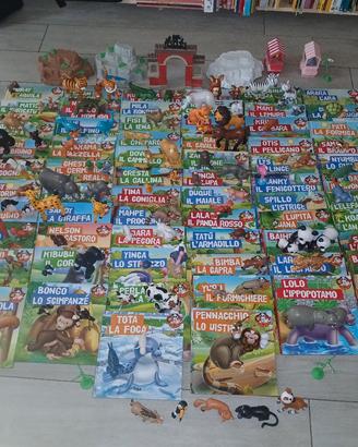 collezione completa "Gli animali del mio zoo"