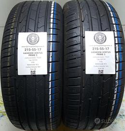 2 GOMME 215 55 17 HANKOOK A75225