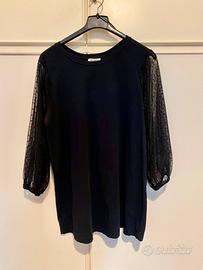 Top maniche in tulle Twinset