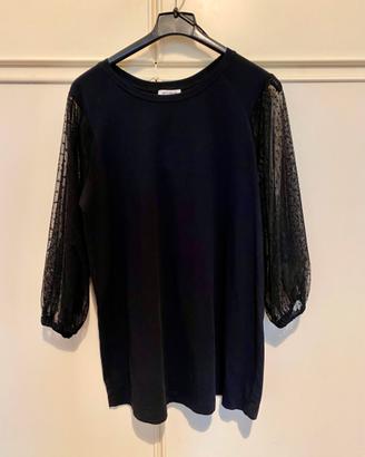 Top maniche in tulle Twinset