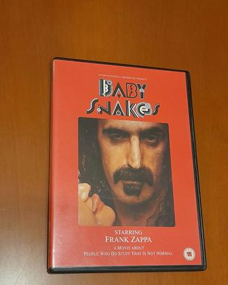 DVD del film Baby Snakes. Frank Zappa.