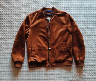 Giacca Bomber scamosciata Pull&Bear Uomo tg L