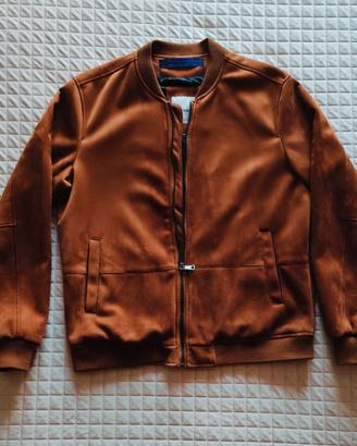 Giacca Bomber scamosciata Pull&Bear Uomo tg L