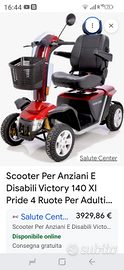 Scuter eletrico per persone con disabilità