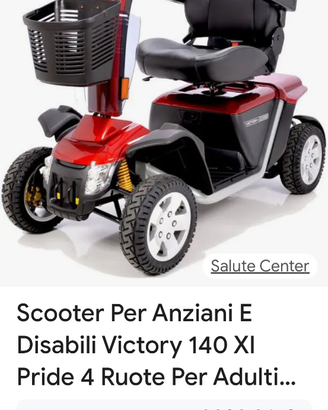 Scuter eletrico per persone con disabilità