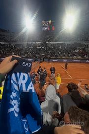 Polsino Match Worn e Asciugamano di Fabio Fognini