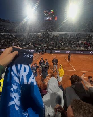 Polsino Match Worn e Asciugamano di Fabio Fognini