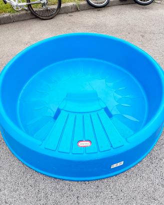 Piscina rigida Little Tikes vintage con scivolo