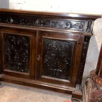 Credenza antica in legno massello fine ’800
