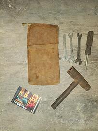 sacchetto chiavi inglesi svitacandele vespa epoca