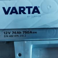 batteria varta 74Ah 