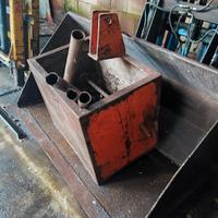 cassa zavorra contenitrice al 3 punto