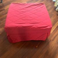 Pouf cubo letto