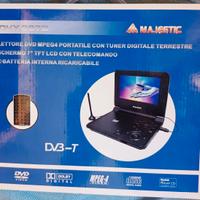 Lettore DVD portatile Majestic DVX 307D