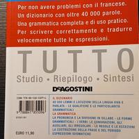 Dizionario inglese e francese 