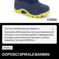 Doposci stivali da neve per bambini ,nuovi mai usa