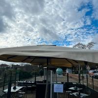 Ombrellone + illuminazione integrata