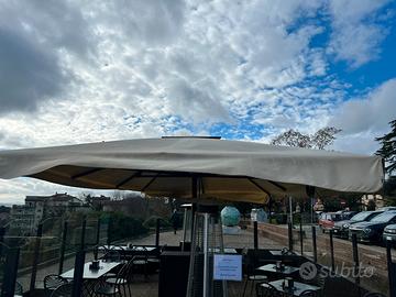 Ombrellone + illuminazione integrata