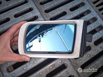 Specchio Sinistro Bianco Per Mercedes C W202