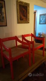 Coppia sedie designer