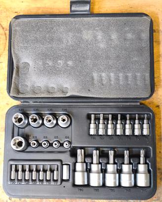 Kit torx maschi e femmine Pastorino 