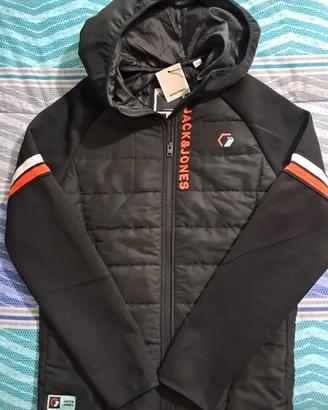 Jack & Jones Hybrid Jacket Giubbotto Felpa