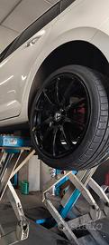 cerchi nuovi Tomason 18" vw montati e smontati 