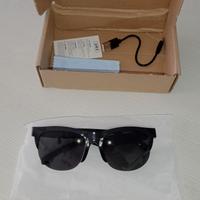 Occhiali da sole uomo bluetooth Nuovi mai usati,