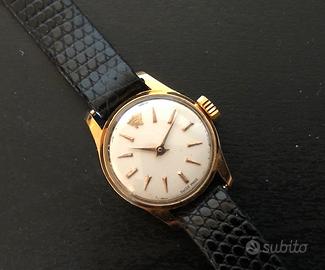 Orologio Nicolet donna manuale lam. oro anni 60'