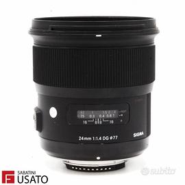 USATO Sigma 24mm F1.4 DG (Att. NIKON)  24762