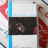 Vhs the driller killer abel ferrara rarovideo