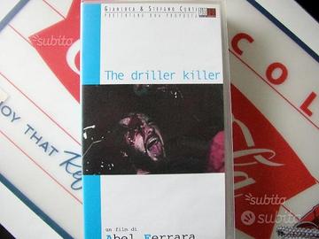 Vhs the driller killer abel ferrara rarovideo