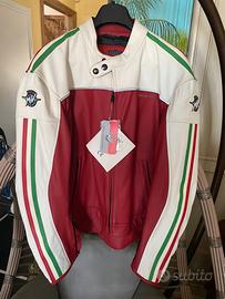 Giacca pelle mv agusta brutale nuova con etichetta