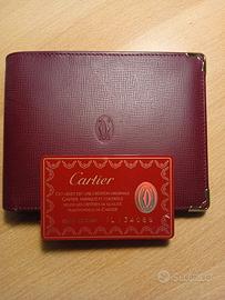 CARTIER portafoglio e portacarte di credito
